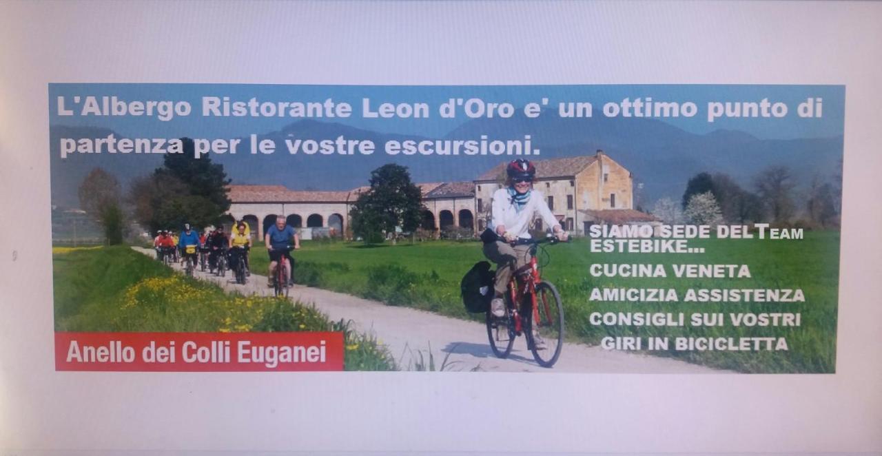 Albergo Ristorante Leon d'Oro Este Extérieur photo
